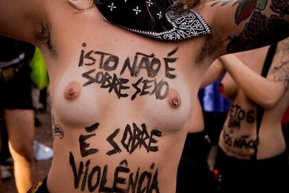 "Io non merito di essere stuprata", nuova protesta delle donne brasiliane  4
