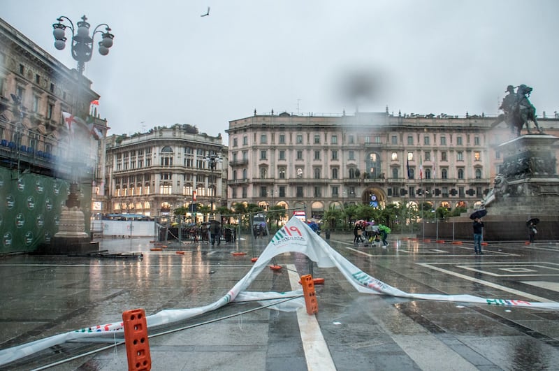 Violento temporale sconvolge la città di Milano 1