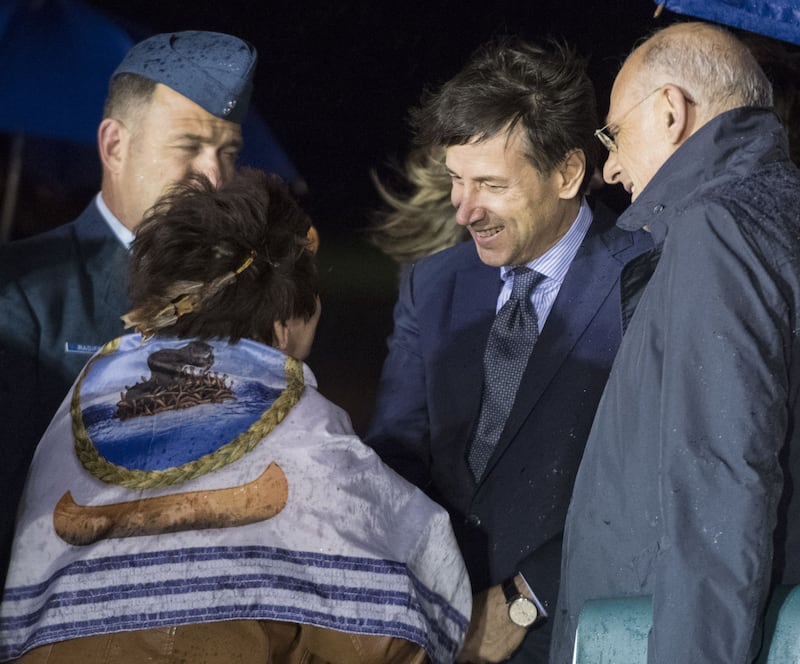 Conte con l'aereo di Stato in Canada 1
