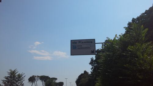Ecco la zona vicino all'hotel Roma Point, nuovo centro accoglienza 2