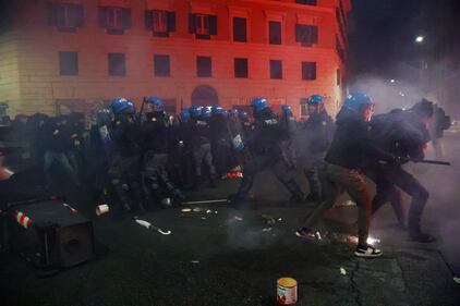 Scontri a Roma