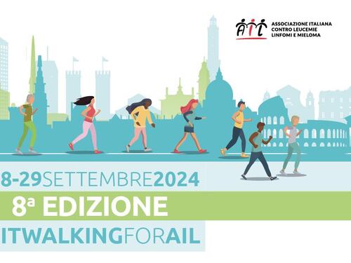 Tumori, Fitwalking for Ail: torna la camminata a sostegno di pazienti ematologici