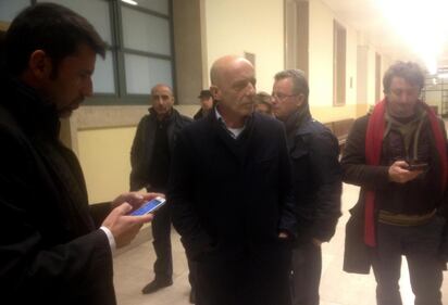 Il direttore Sallusti al Tribunale di Milano 8