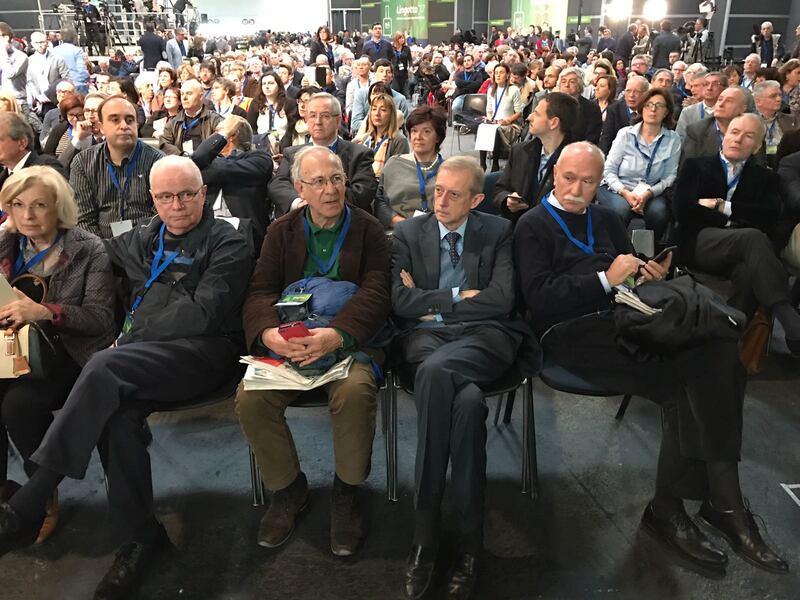 Facce da Pd al Lingotto 3