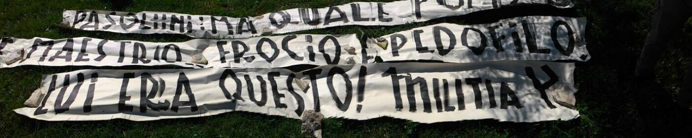 Danneggiata la stele di Pasolini: "Era un pedofilo" 3
