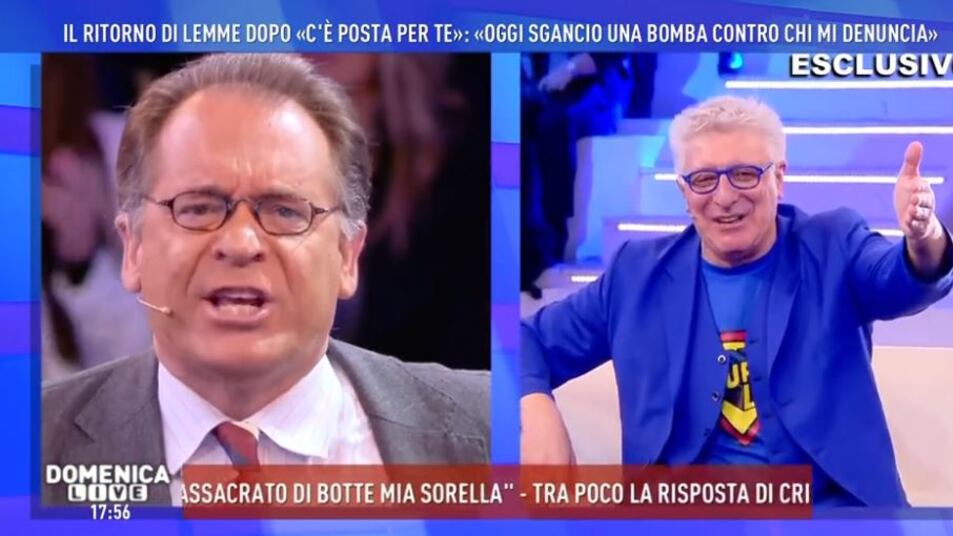 Domenica Live, il commento volgare di Lemme fa infuriare il pubblico
