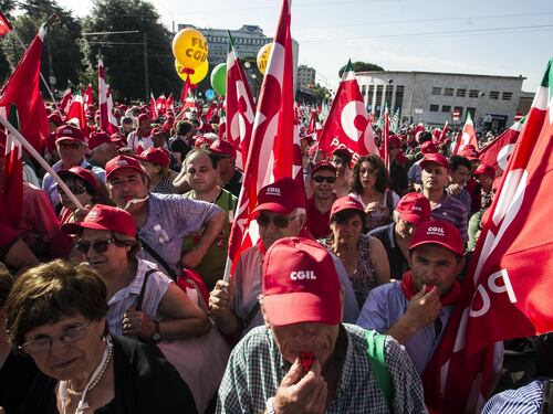 I sindacati minacciano Letta: "Basta annunci senza scelte"