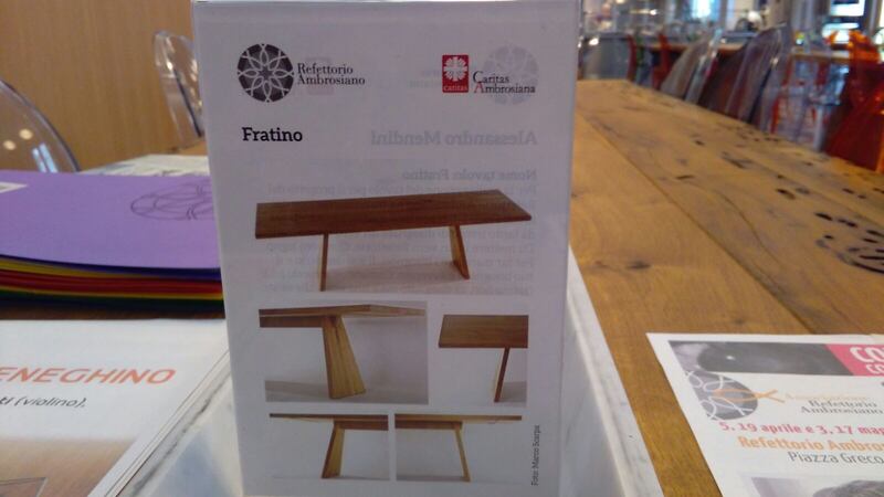 Design al refettorio ambrosiano 13