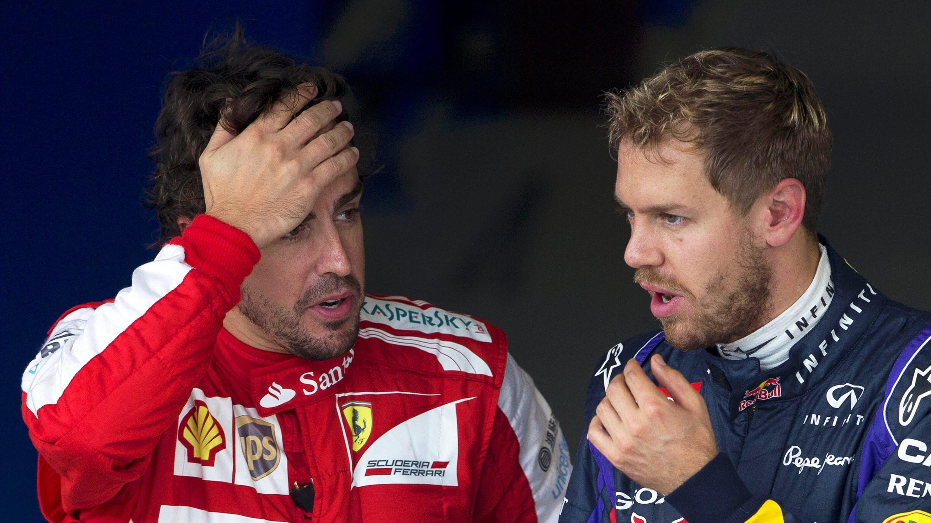Da Alonso a Vettel. I campioni allo sbando si passano la Rossa