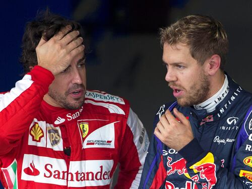 Da Alonso a Vettel. I campioni allo sbando si passano la Rossa