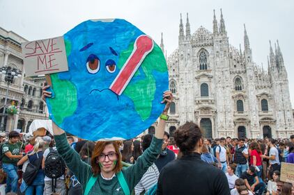 Fridays for future a Milano: la protesta degli studenti 6