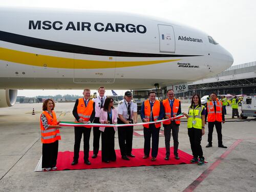 Decollato da Malpensa per Tokio il primo volo diretto di Msc Air Cargo