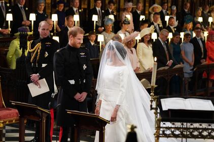 Harry e Doria Ragland al Royal Wedding: le foto 16