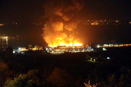 Incendio a Napoli 8