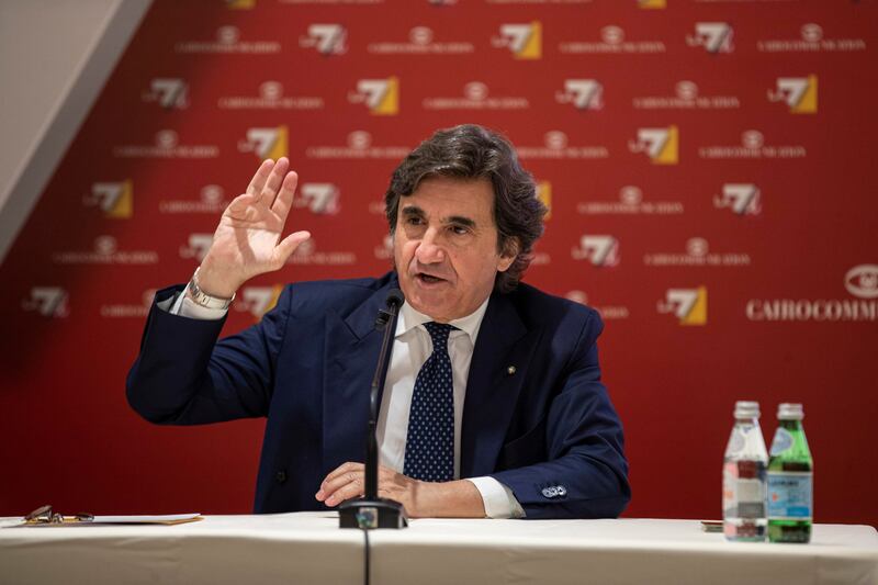 Cairo: "Mediaset non è contendibile. Il governo? Lasciamolo lavorare"