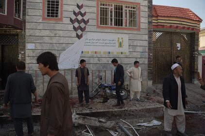 Attentato al centro di registrazione a Kabul 4