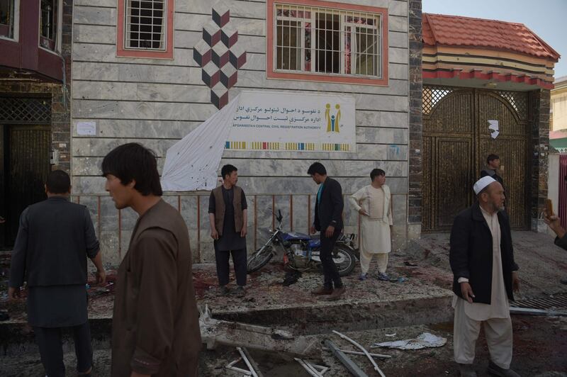 Attentato al centro di registrazione a Kabul 4