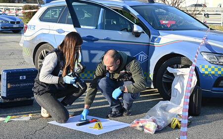L’area di servizio scenario della sparatoria alle porte di Ivrea 7