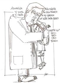 La vignetta del giorno - Trump alla May: "Ti metto nel giardino" 1