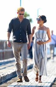 Meghan Markle affascinante in spiaggia 3