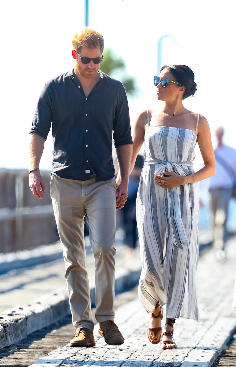 Meghan Markle affascinante in spiaggia 3