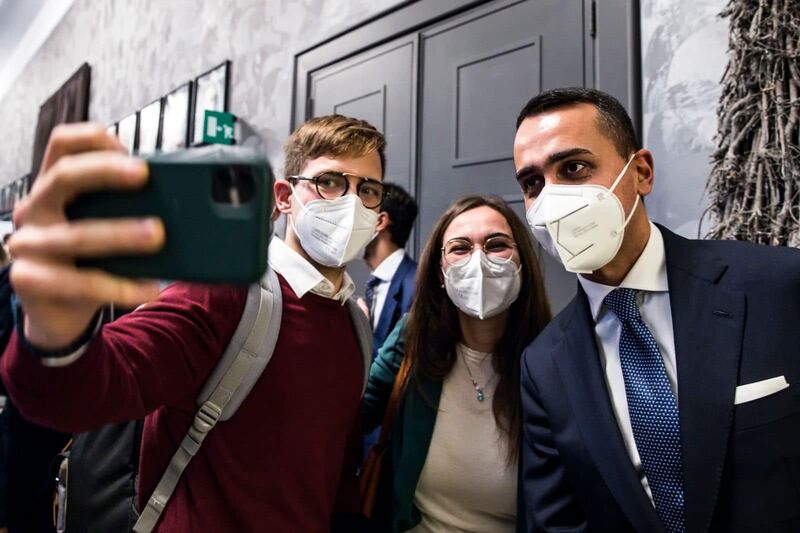 Selfie Di Maio 2