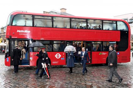 Camilla Parker Bowles al museo dei trasporti, foto 13