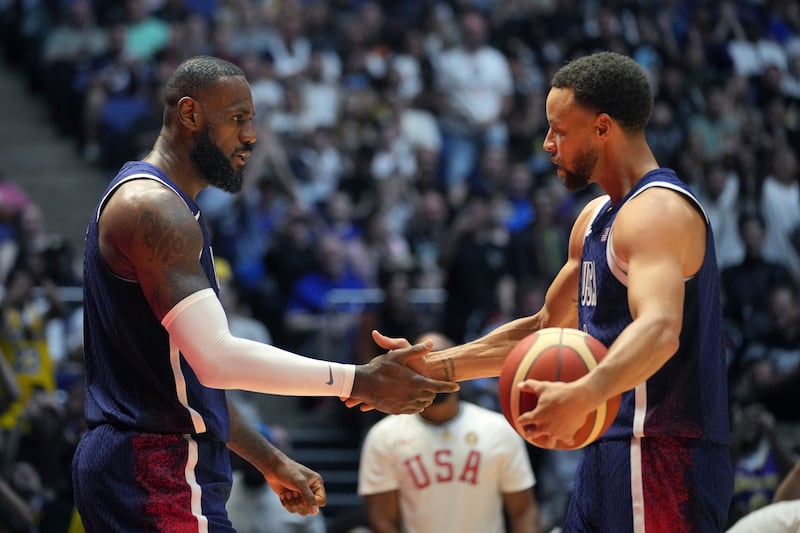 USA Sud Sudan LeBron Steph