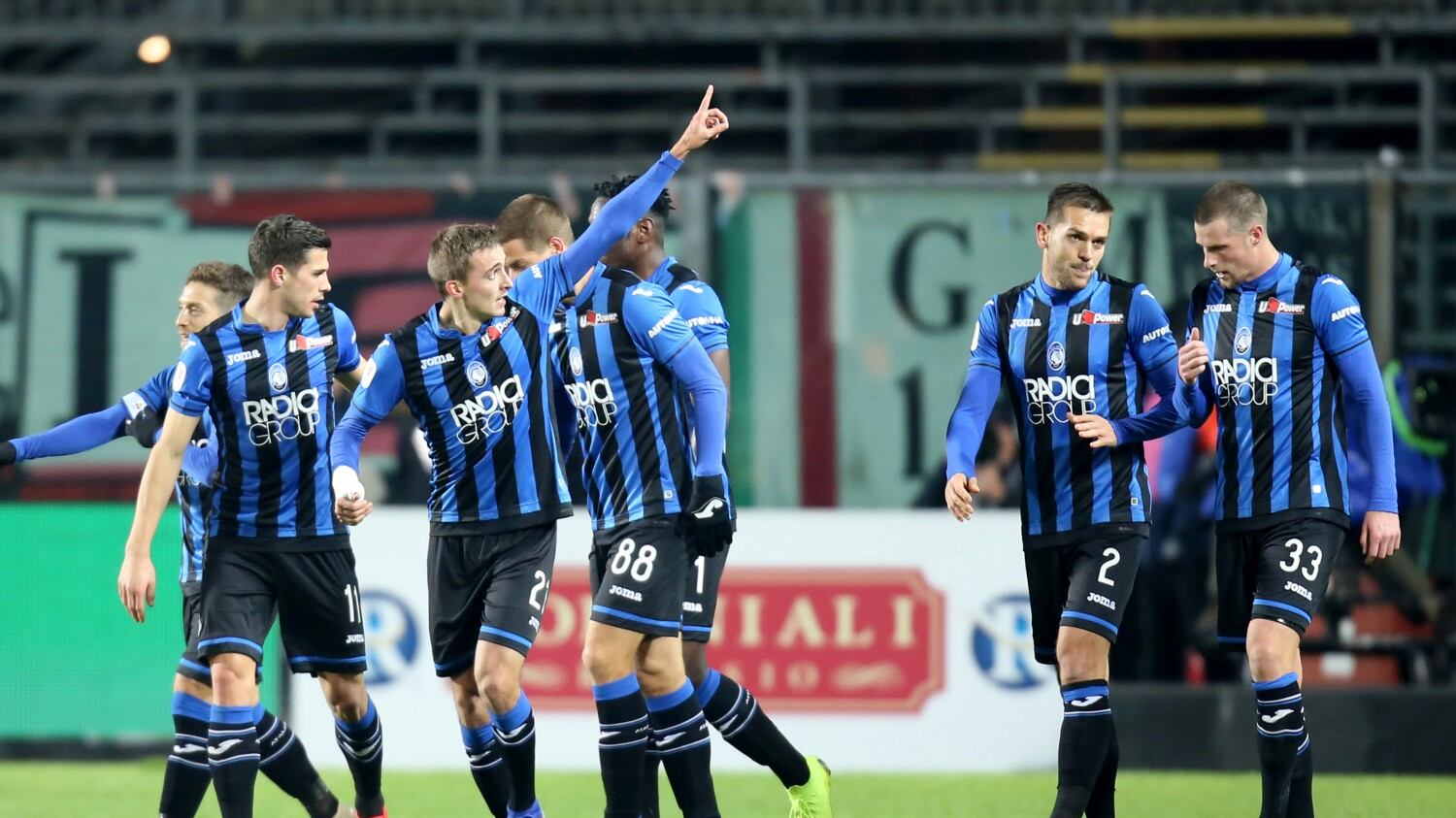 Coppa Italia, l'Atalanta elimina la Juventus: secco 3-0 dei nerazzurri ai bianconeri