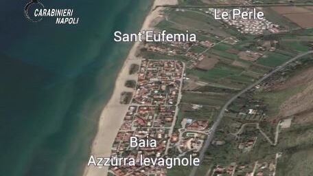 Latitante in manette sulla spiaggia
