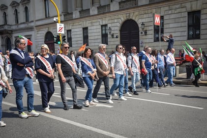 Milano: le foto del Remigration Summit organizzato dalla Lega 7