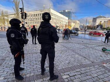 Raid su Kiev, capitale ucraina nel mirino dei russi 4