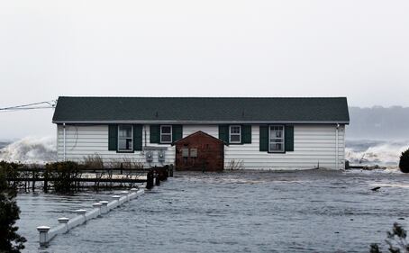 Le foto di Southampton dopo Sandy 1