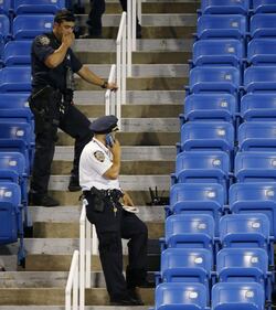 US Open, un drone si schianta durante il match della Pennetta 3