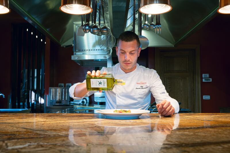 L'olio Laudemio Frescobaldi alla prova d'assaggio