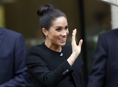 Meghan Markle all'università, foto 8