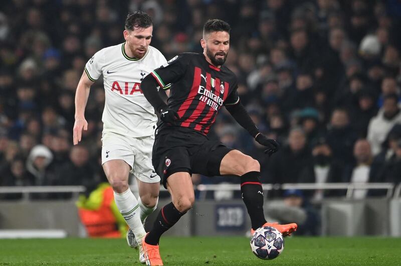 Tottenham-Milan 2022-2023 Giroud