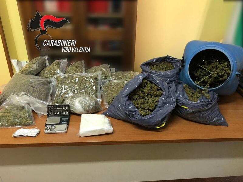 Vibo Valentia, l'operazione antidroga dei carabinieri 2
