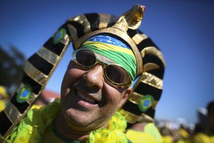 Brasile 2014, i coloratissimi supporters 4