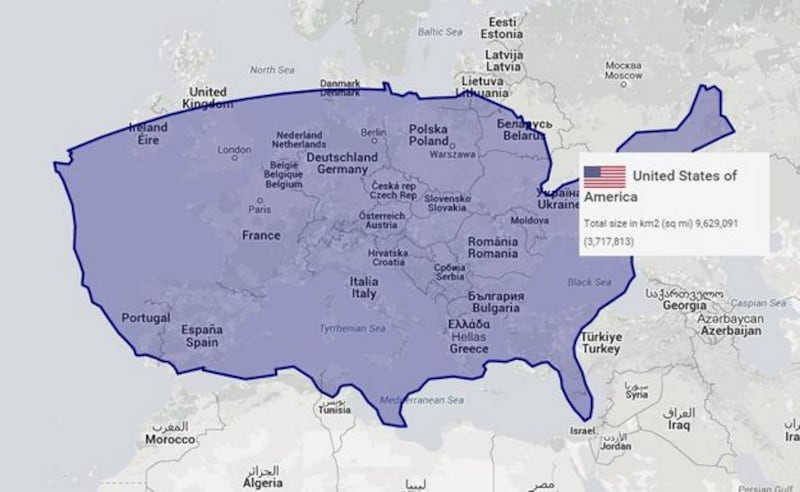 Il mondo a grandezza reale:così cambiano le proporzioni degli Stati 3