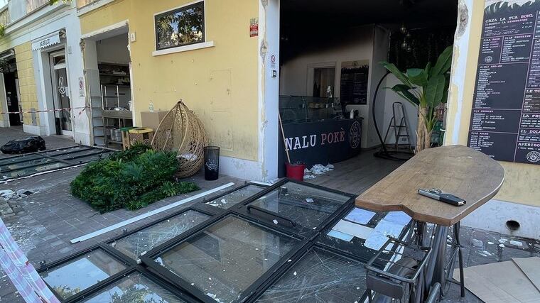 Attentato esplosivo al ristorante pokè: l'ombra del racket a Ostia