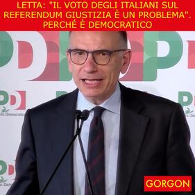 Ecco la satira del giorno. Il referendum di Letta 1