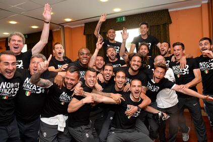Trentesimo scudetto, la festa della squadra 6
