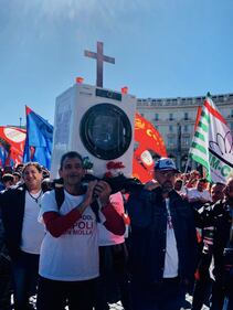 Whirlpool Napoli, lo sciopero degli operai 3