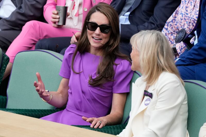 Kate Middleton al torneo maschile di Wimbledon 2024  1