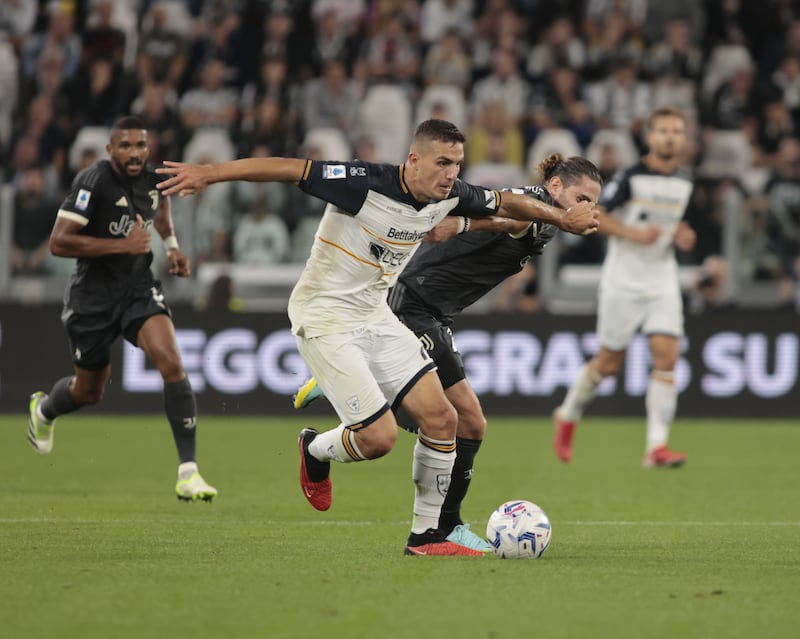 Krstovic Juventus Lecce Fotogramma