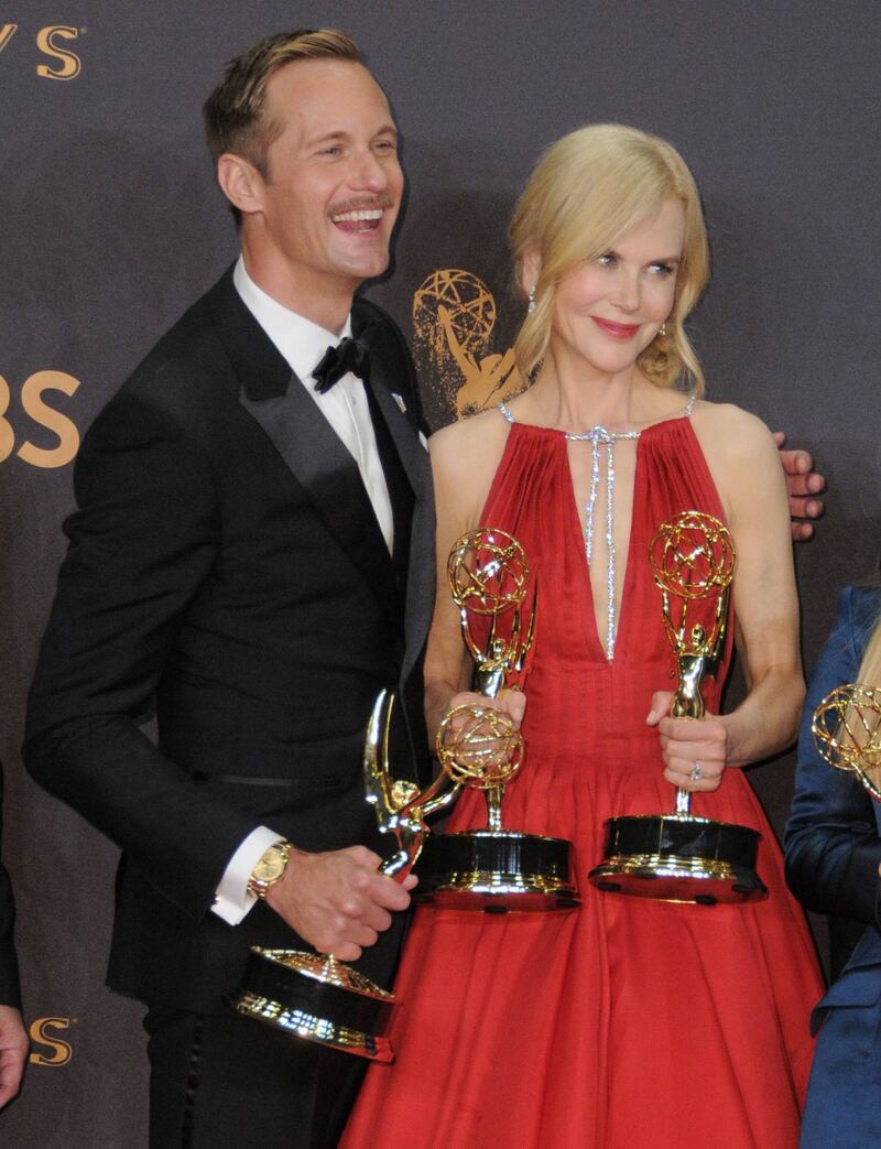 Nicole Kidman sexy in rosso agli Emmy Awards 2017 3