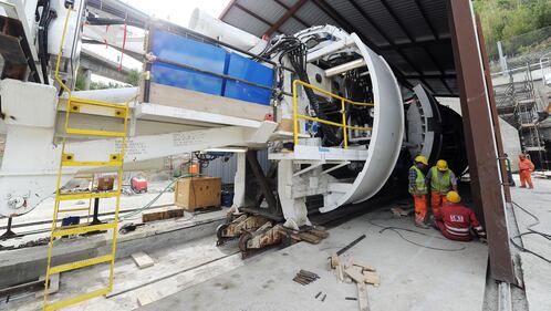 Tav, collaudata la talpa che scaverà il tunnel 4