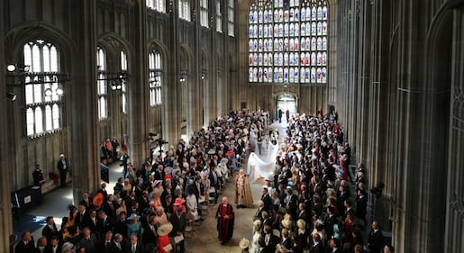 Royal Wedding: i principini come paggetti 6