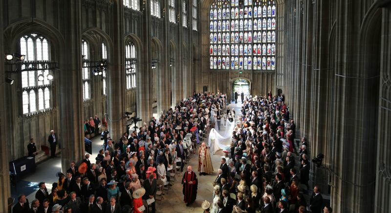 Royal Wedding: i principini come paggetti 6